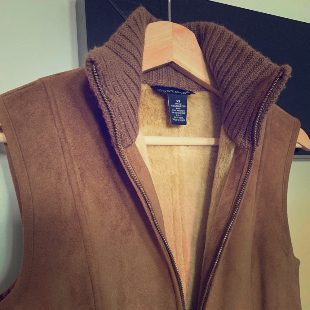 Suede Vest